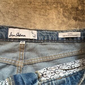 Sam Edelman Women's Light Blue High Rise Jeans